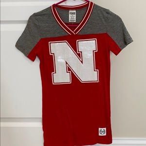Nebraska Huskers Victoria’s Secret Pink Tee